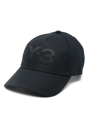 Y-3 logo-embroidered cap - Black