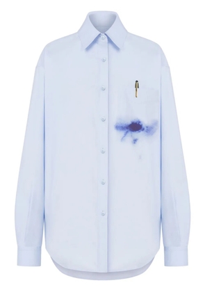 Moschino blotch-print shirt - Blue