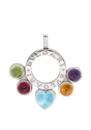 Bvlgari Pre-Owned 18kt white gold Allegra charm - Silver