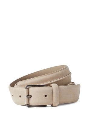 Zegna nubuck belt - Neutrals