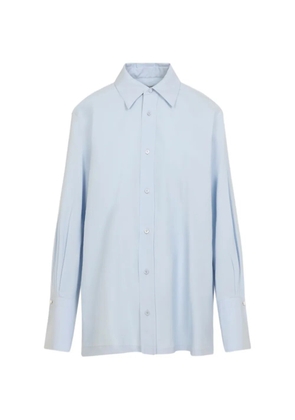 Carven long-sleeve collared shirt - Blue