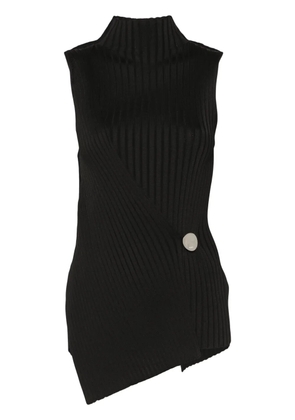 Jil Sander ribbed-knit tank top - Black