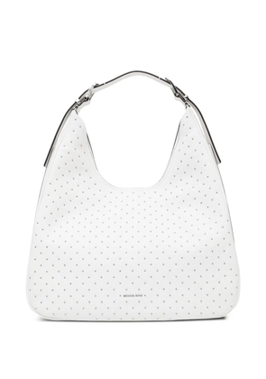 Michael Kors large Hamilton shoulder bag - White
