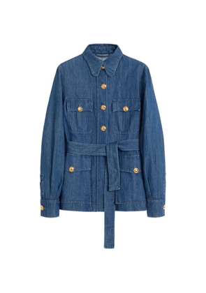 Valentino Garavani Sahariana denim jacket - Blue