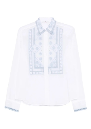 Ermanno Scervino embroidered shirt - White