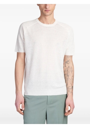 Roberto Collina ribbed T-shirt - White