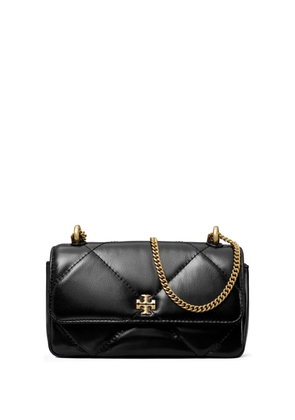 Tory Burch mini Kira diamond-quilted flap bag - Black