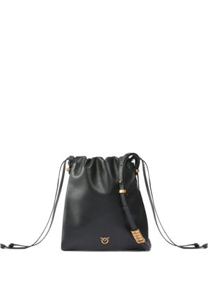 PINKO logo-detail satchel - Black