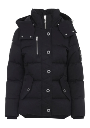 Moose Knuckles quilted-design hooded jacket - Black