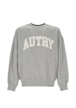 Autry logo crew-neck sweatshirt - Grey