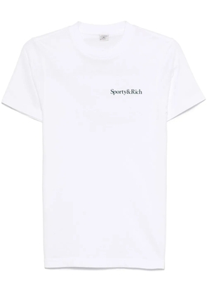 Sporty & Rich Drink More Water T-shirt - White