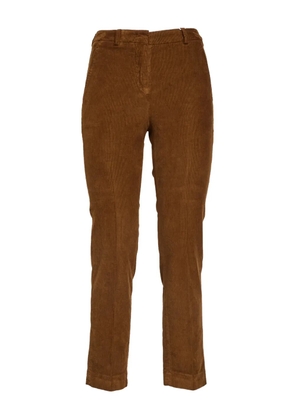 Incotex Leyre corduroy trousers - Brown