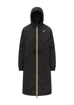K-Way Delia hooded coat - Black