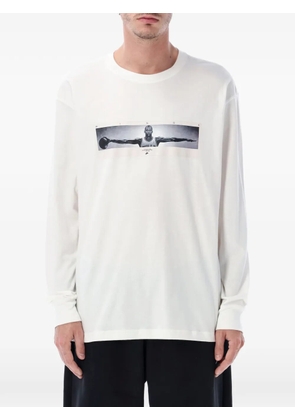 Jordan long-sleeves T-shirt - White