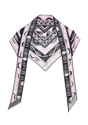 PUCCI printed silk scarf - Pink