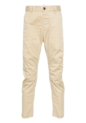 DSQUARED2 Sexy tapered chinos - Neutrals