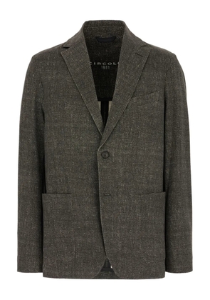 Circolo 1901 speckled two-button jacket - Grey