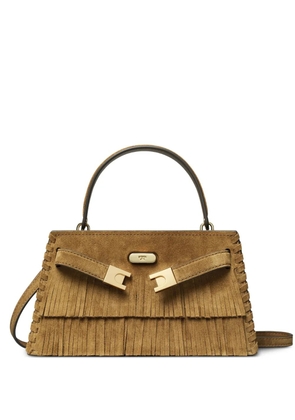 Tory Burch mini Lee Radziwill tote bag - Brown