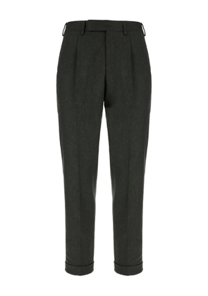 PT Torino cuffed trousers - Green