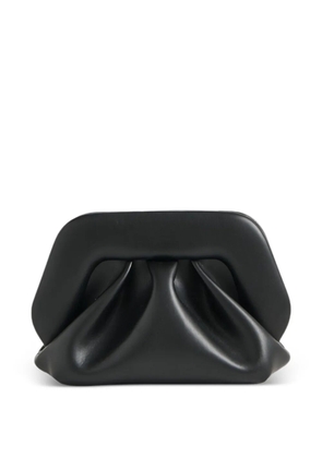 Themoirè small Bios clutch bag - Black