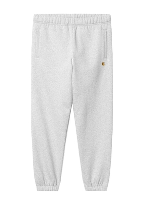 Carhartt WIP Chase logo-detail track pants - Grey