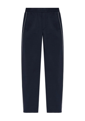 Emporio Armani side-stripe track pants - Blue
