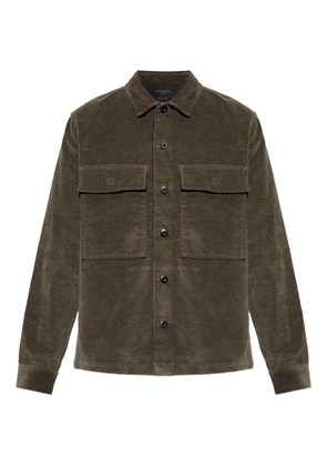 AllSaints Hawker pocket shirt - Brown