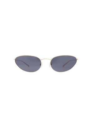 Banbe The Kross Sunglasses in Metallic Gold.