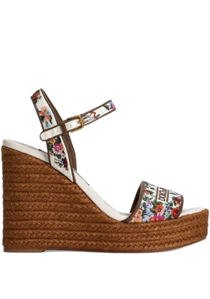 Dolce & Gabbana logo sandals - White