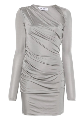 The Attico draped mini dress - Grey