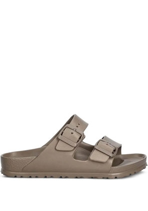 Birkenstock Arizona double-buckle slippers - Gold