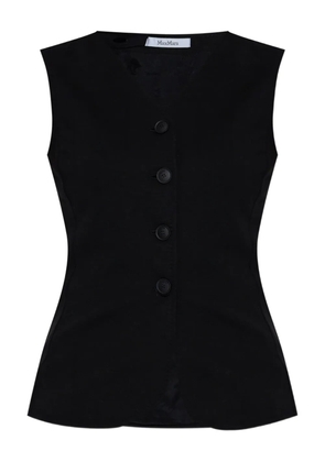 Max Mara structured vest - Black