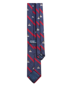 Polo Ralph Lauren striped-pattern tie - Blue