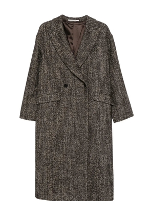 Tagliatore Linden double-breasted coat - Brown
