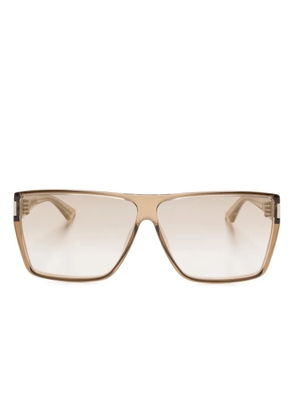 Saint Laurent Eyewear square-frame sunglasses - Neutrals