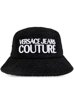 Versace Jeans Couture logo-embroidered bucket hat - Black