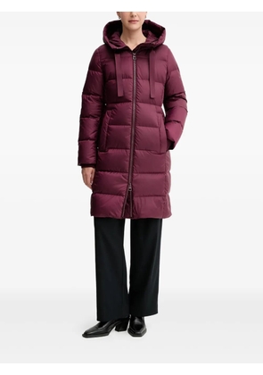 Marc O'Polo hooded zip coat - Red