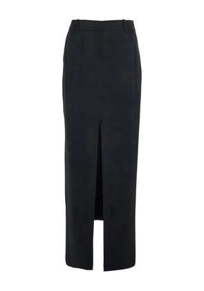 TOM FORD button slit maxi skirt - Black
