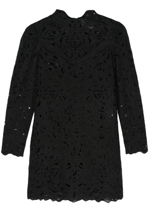 ISABEL MARANT Daphne broderie-anglaise minidress - Black