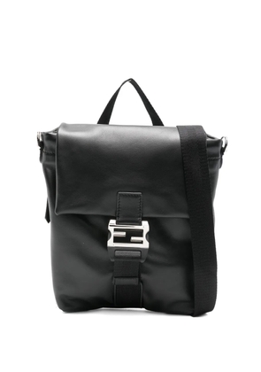 FENDI Flux buckle shoulder bag - Black