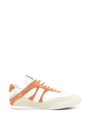 Chloé suede detail mid top sneakers - Neutrals