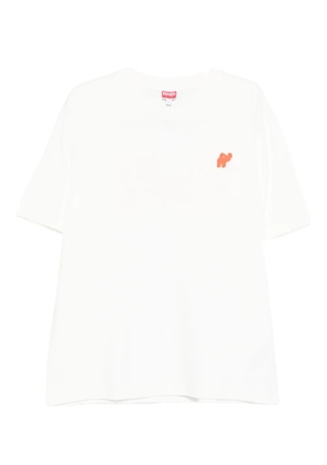 Kenzo embroidered organic cotton T-shirt - White