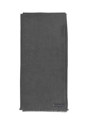 Denis Colomb fringed kasumi scarf - Grey