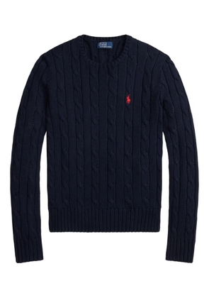 Polo Ralph Lauren cable-knit crew-neck sweater - Blue