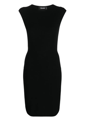 DSQUARED2 open-back sleeveless minidress - Black