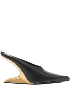 Alexander Wang 105mm Boomerang mules - Black