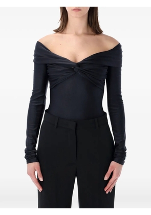 THE ANDAMANE Kendall twisted bodysuit - Black