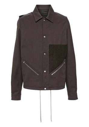 Rick Owens Tour Snap Front jacket - Brown