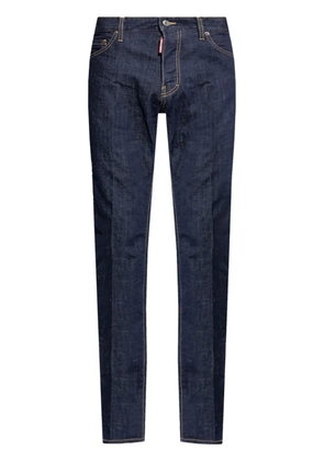 DSQUARED2 panelled slim-cut jeans - Blue