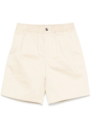 AMI Paris cotton chino shorts - Neutrals